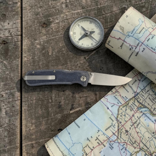 Navaja Denim Simón Magnacut Drop Point