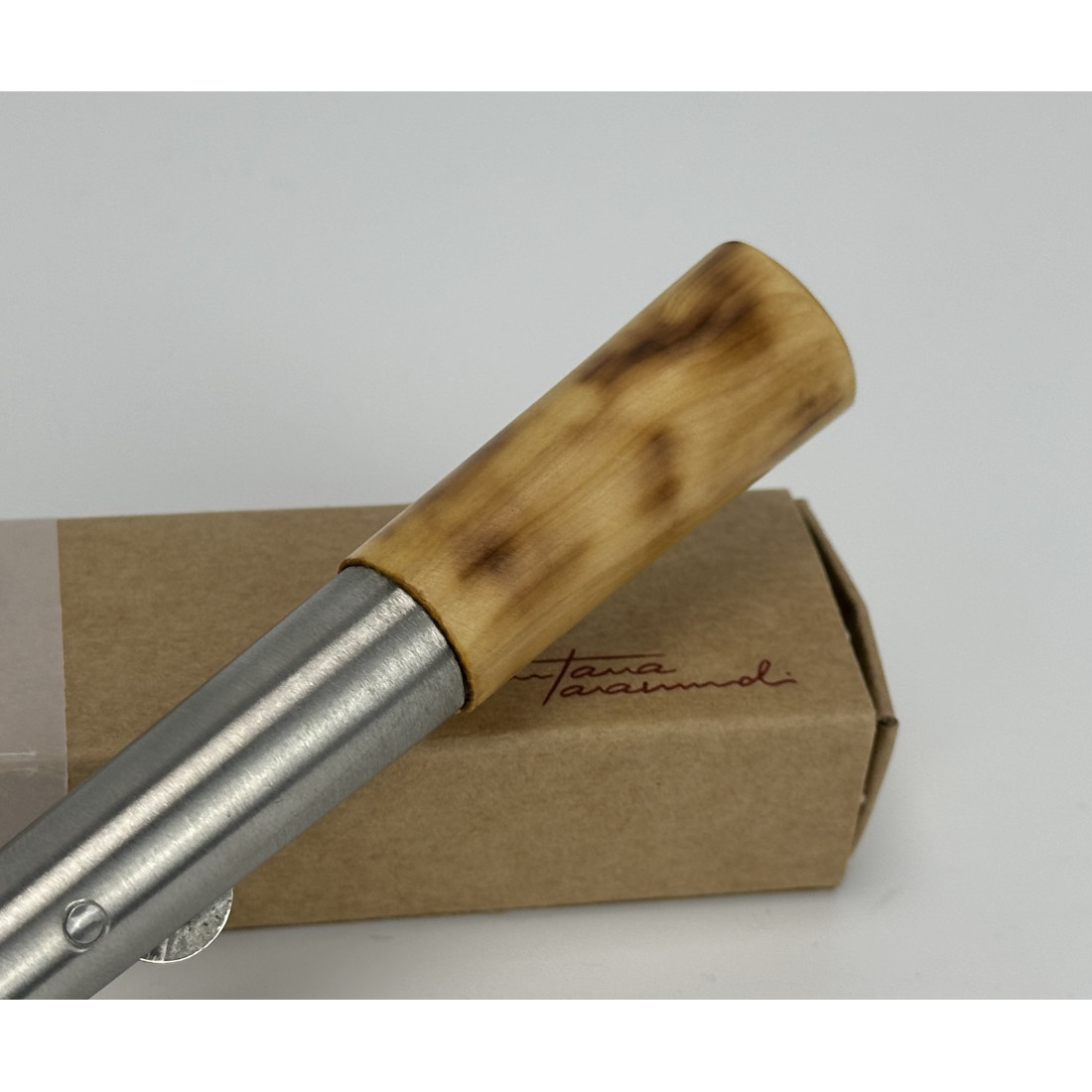 NAVAJA TARAMUNDI J.C. QUINTANA -BOJ QUEMADO 7" CON BLOQUEO