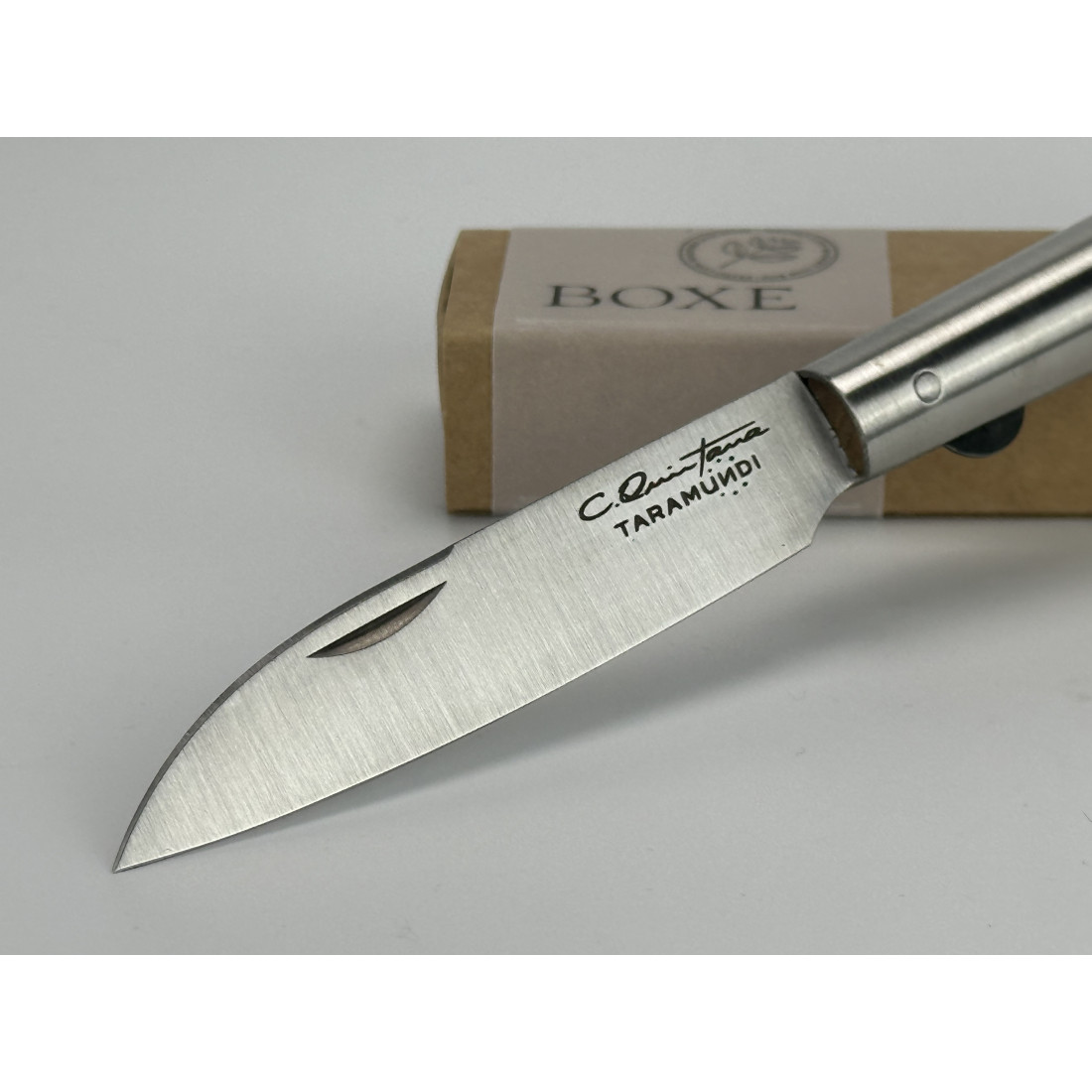 NAVAJA TARAMUNDI J.C. QUINTANA -CASTAÑO 8" CON BLOQUEO