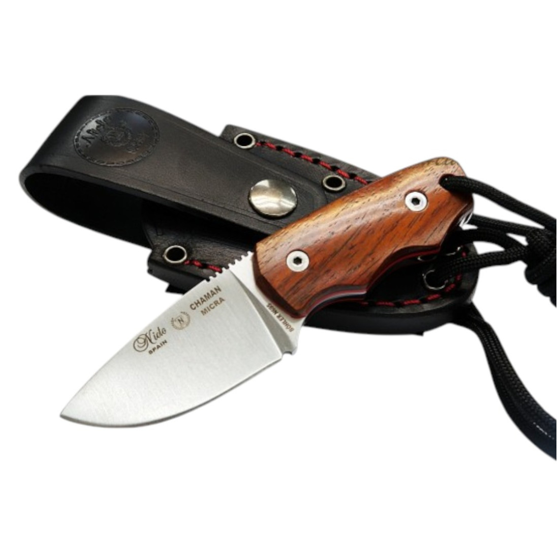 CUCHILLO NIETO CHAMAN MICRA MADERA DE COCOBOLO