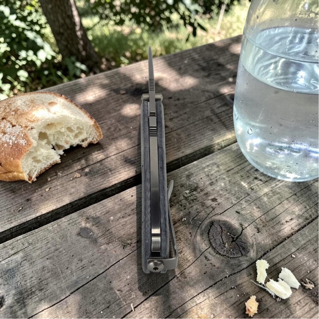Navaja Denim Simón Magnacut Drop Point