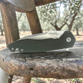 Navaja Flipper Simón G10 Verde Recta