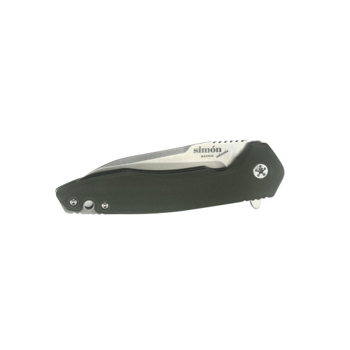 Navaja Flipper Simón G10 Verde Recta