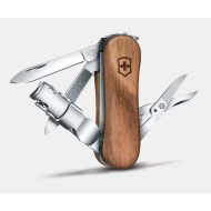 NAVAJA CON CORTAUÑAS EN MADERA DE NOGAL