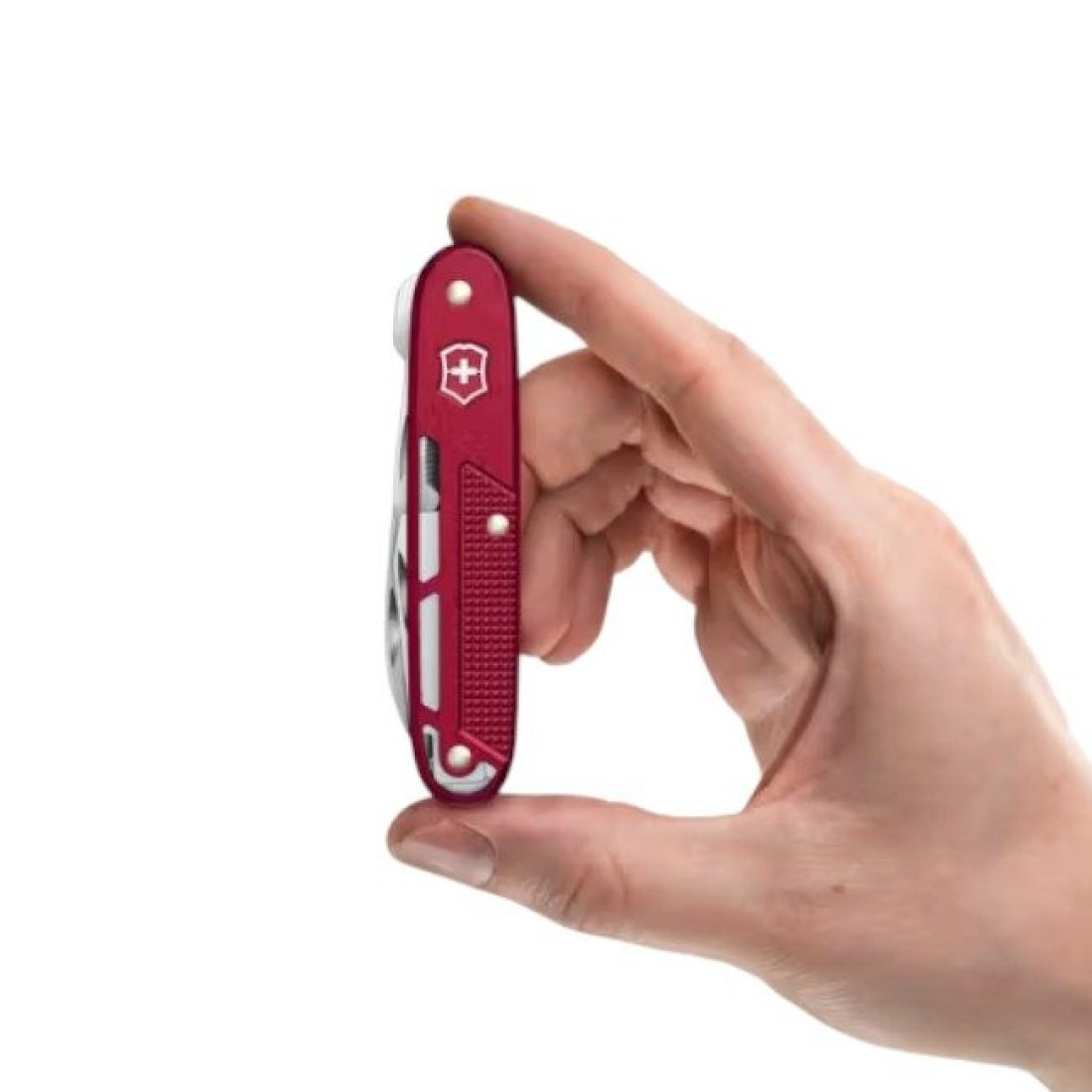 NAVAJA VICTORINOX ONEFOLD ALOX ROJA
