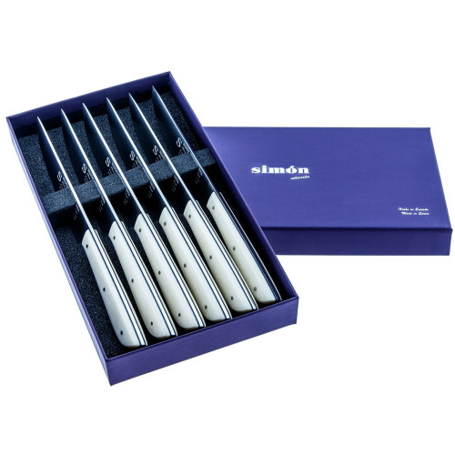 SET 6 PIEZAS CUCHILLO SIMÓN PRO MICARTA DESIGNO